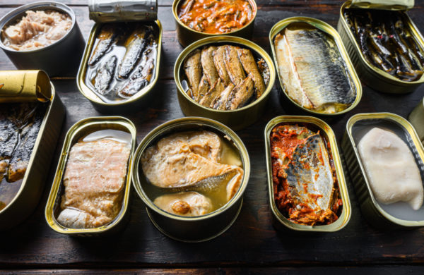 Latas para conservar comida